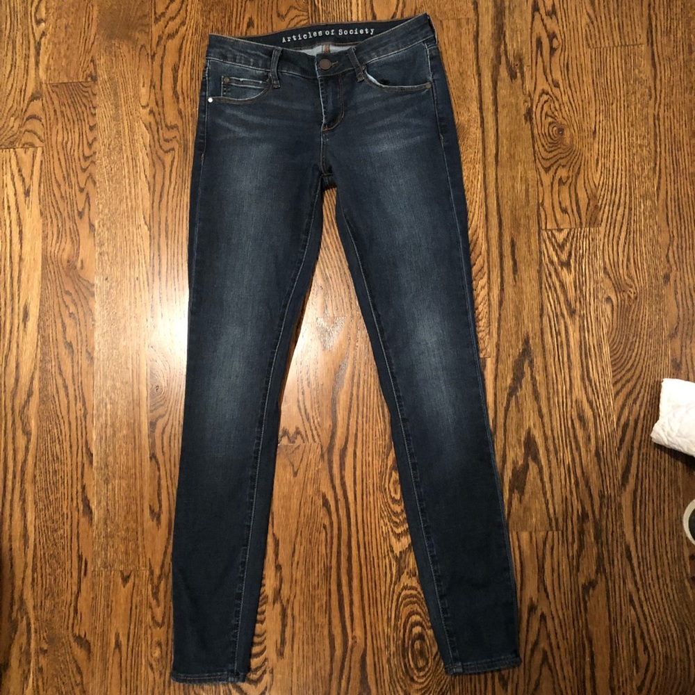 Articles of Society Los Angeles Skinny Straight Leg Jeans Jeggings 24 Nordstrom